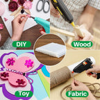 Hot Melt Glue Sticks Clear/Black Adhesive For Glue Gun Heating Craft 7mm 11mm