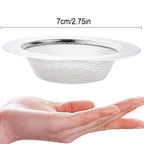 8pcs Stainless Steel Sink Strainer Plug | Kitchen Drain Mesh Filter Stopper
