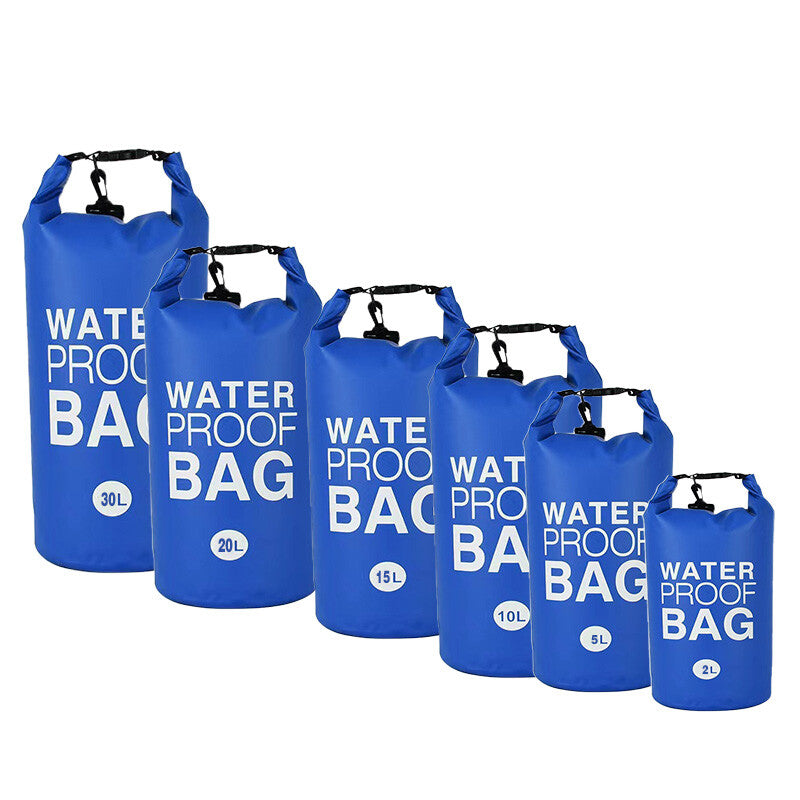 Waterproof Dry Bag Sack | Roll Top Outdoor Bag for Fishing Camping Kayak Canoeing 2/5/10L
