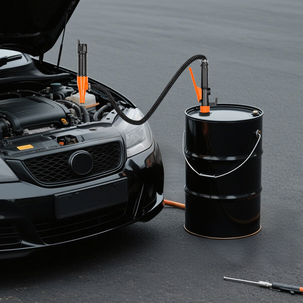 Portable Battery Operated Fuel Transfer Pump 2.4 GPM Electric Liquid Siphon