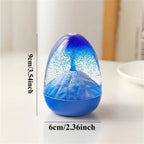 2PCS Volcano Liquid Hourglass Sensory Timer Calming Sandglass Desktop Decor