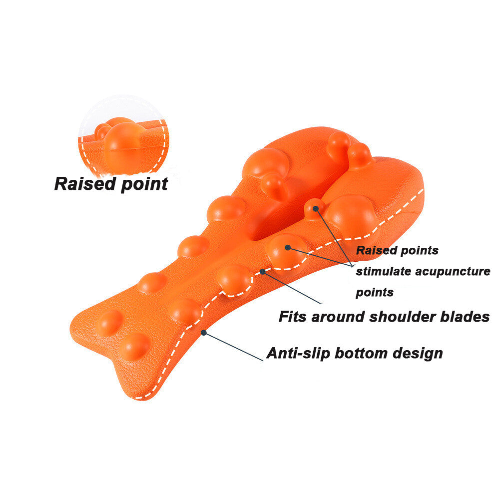 Trapezius Trigger Point Massager – Neck & Shoulder Pain Relief Acupressure Tool