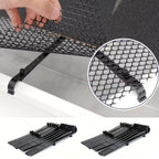 2PCS Leaf Protector Gutter Guard Mesh Set 600x16cm - Protective Net Guards with 60 Ground Spikes