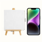 10 Set Mini Canvas Painting Kit – Small DIY Art Board with Brushes for Acrylic Painting