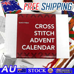 NEW for  - Cross Stitch Advent Calendar, Christmas Embroidery Kit HOD