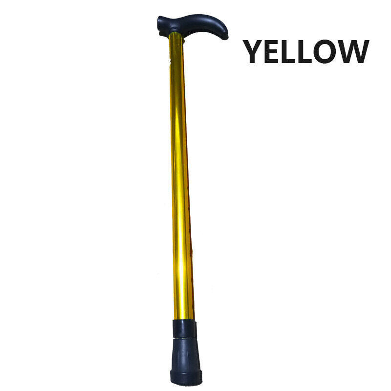 Adjustable Aluminium Walking Stick Retractable Travel Cane Lightweight Portable Mobility Aid