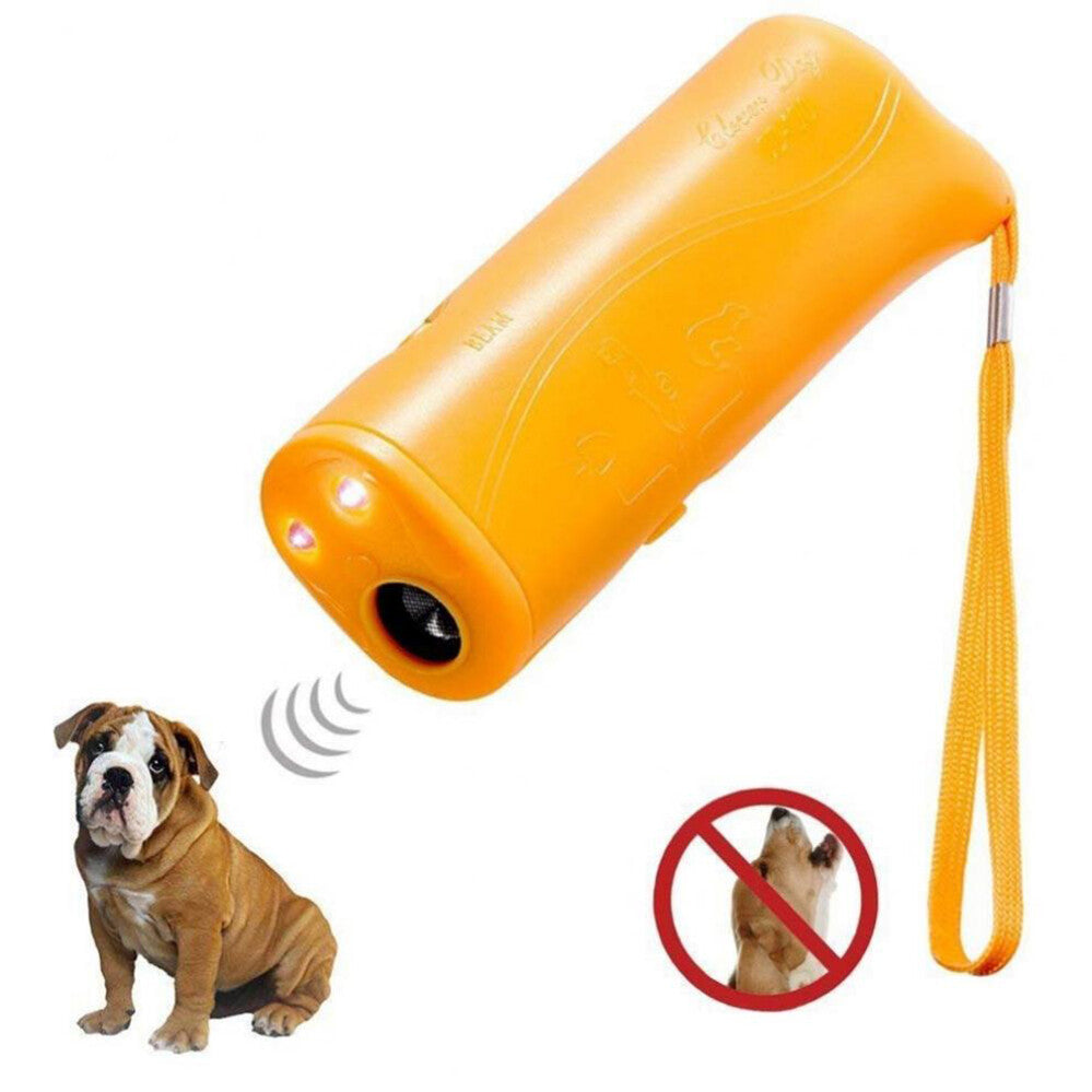 Ultrasonic Dog Bark Control Device Anti Bark Trainer Repeller Portable Training Tool