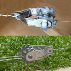 2pcs Inline Ratchet Wire Strainer Fence Tensioner | Heavy Duty Galvanised Wire Tightener