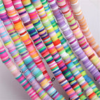 4300PCS Polymer Clay Beads Kit DIY Bracelet Jewelry Making Beads Set