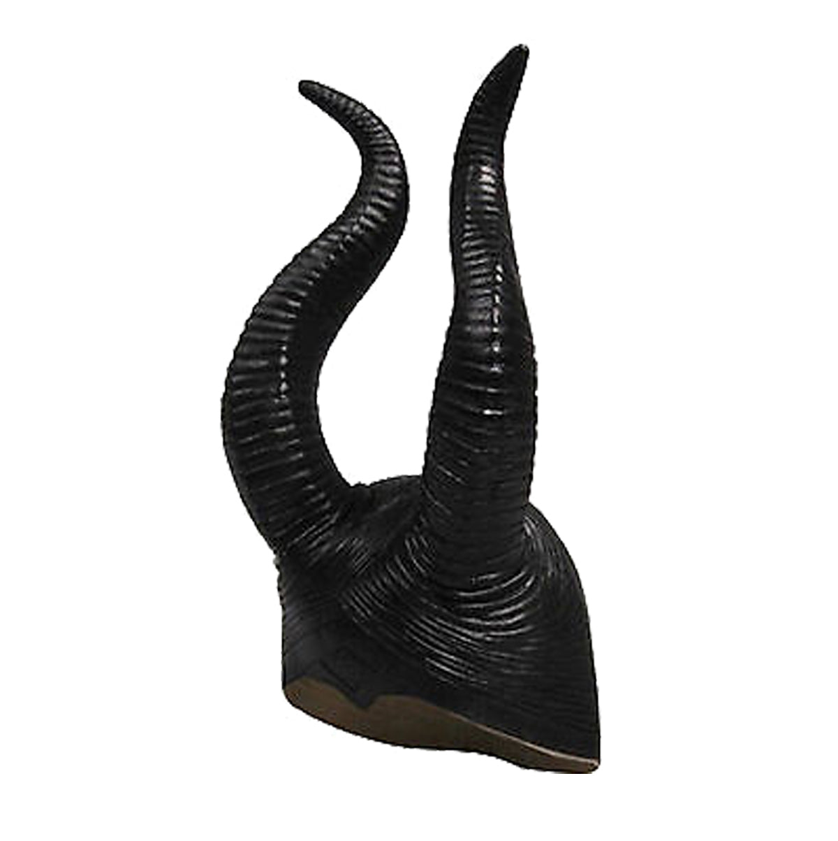 Maleficent Horns Headpiece Black | Halloween Witch Devil Cosplay Costume Headband