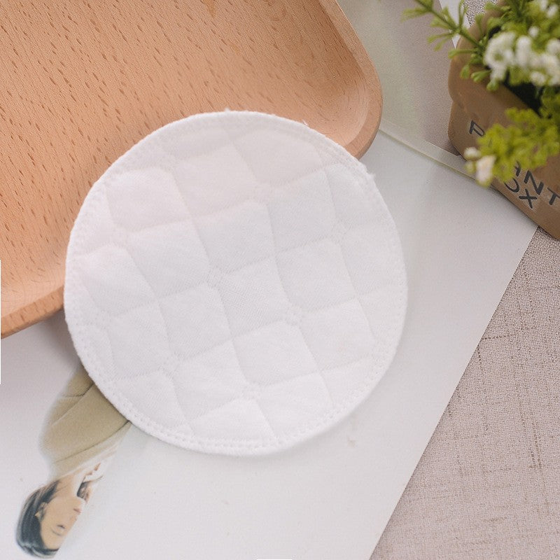 Soft cotton breast pad texture detail