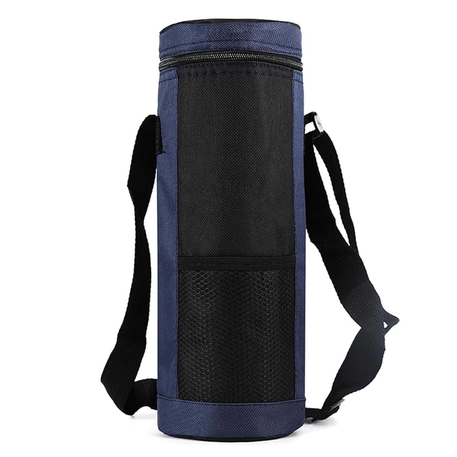 2pcs Insulated Wine Bottle Tote Bags | Portable Wine Cooler Carrier with Handle & Strap