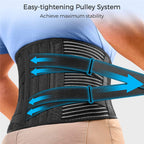 Pulley straps for tightening