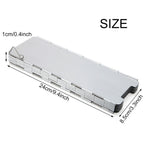 30 Plate Aluminum Alloy Camping Stove Wind Shield | Foldable BBQ Cooker Windscreen
