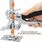 2pcs Labor Saving Arm Jack Lifter Tool | Precision Cabinet Tile Door Installation Jack