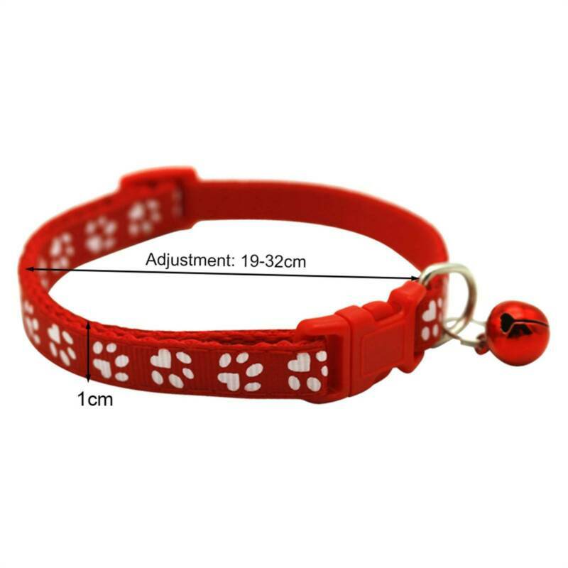 10pcs Puppy ID Collars with Bell | Adjustable Whelping Collars for Dogs & Cats