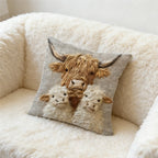 5PCS 45x45cm Square Cushion Covers - Polyester Throw Pillow Cases for Sofa Home Decor