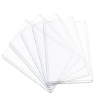50 Pack 35PT Top Loader Card Holders – Clear Rigid Baseball and Trading Card Protectors