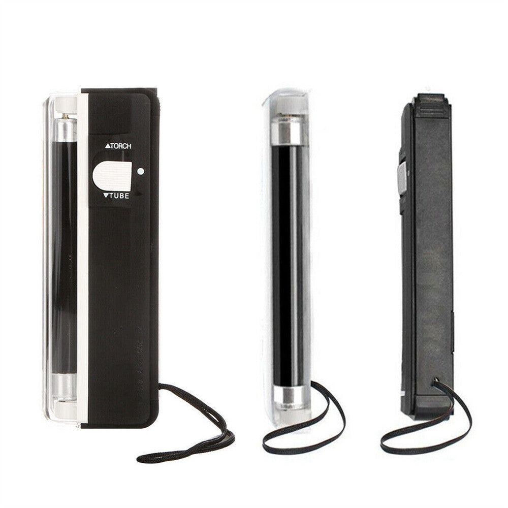 Portable UV Black Light Torch – LED Handheld Blacklight Money Detector