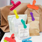 11PCS Plastic Cartoon Bag Clips - Food Snack Sealing Clips for Kitchen Storage