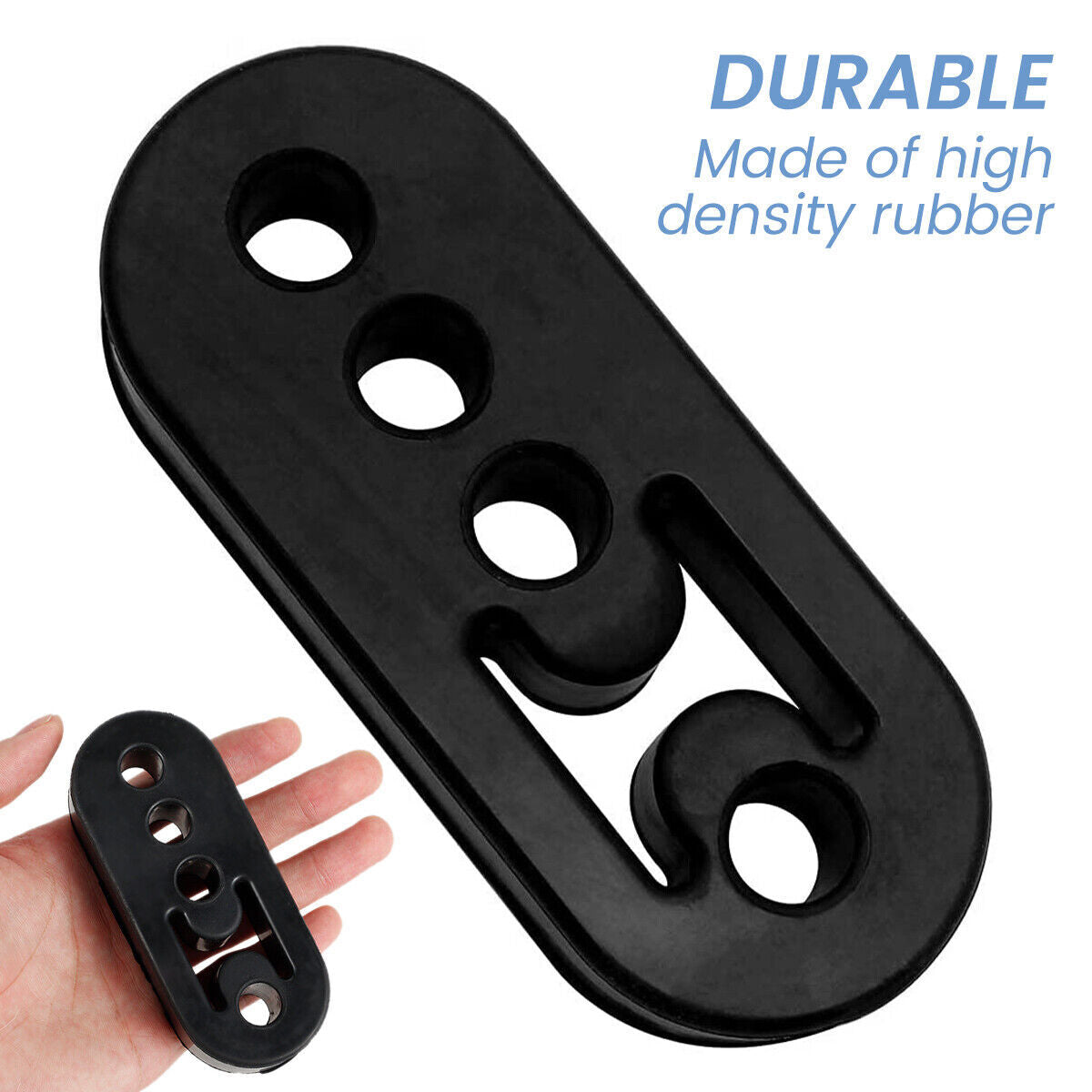 2PCS Exhaust Mount Repair Hanger Heavy Duty Rubber Replacement Universal Bracket