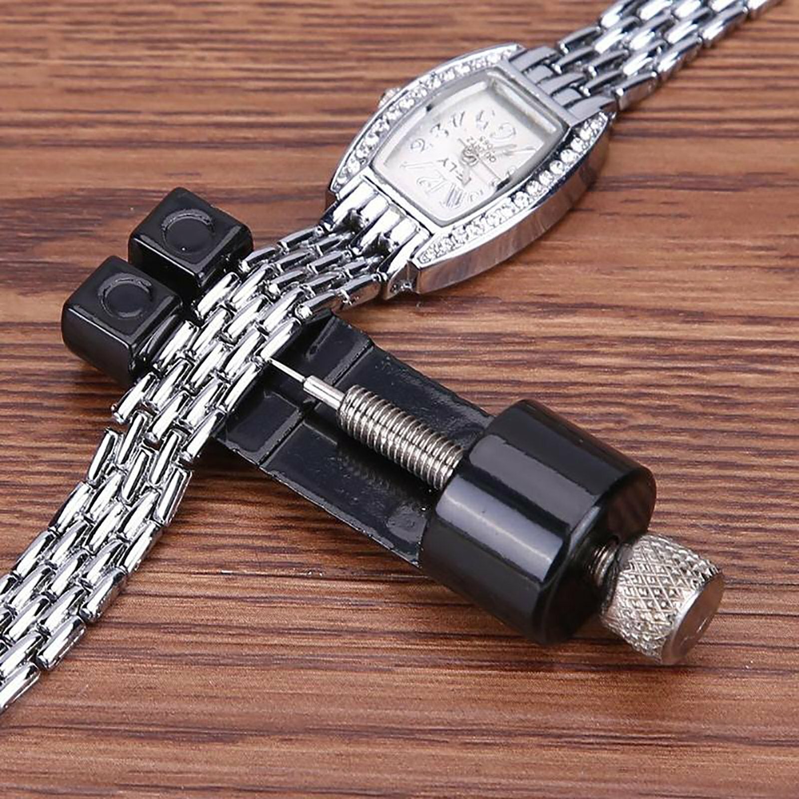 Watch Band Link Remover Tool – Adjustable Watch Strap Pin Remover Kit