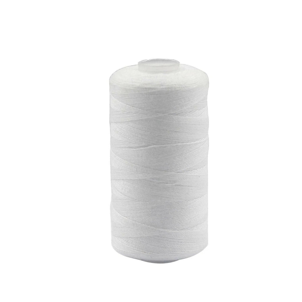 8pcs Polyester Sewing Thread Spools 500m | Black & White Quilting Embroidery Thread Set
