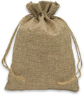 30PCS Natural Linen Drawstring Pouches - Burlap Jute Gift Bags for Jewellery, Wedding and Party Favours