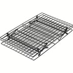 3-Tier Stackable Baking Cooling Rack Collapsible Iron Wire Rack for Baking