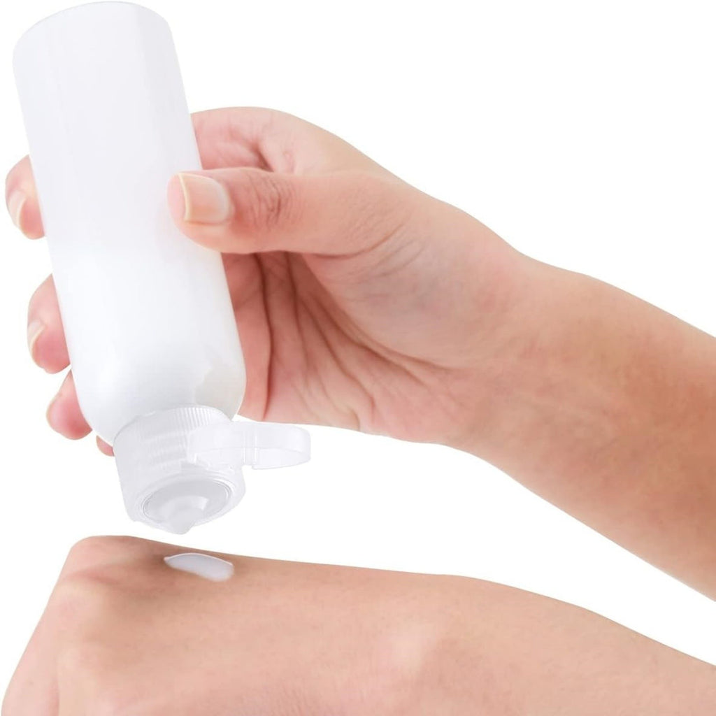 20 Pack 100ml Clear Travel Bottles for Shampoo Lotion and Toiletries