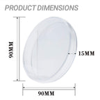 20pcs Plastic Petri Dishes with Lids 90mm x 15mm | Pre-Sterile Lab Culture Plates
