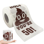 Prank Funny Toilet Paper Roll Birthday Decoration Birthday Gifts Women Men Gift
