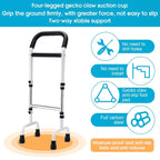 Adjustable Lift Assist Handle Elderly Bedside Toilet Safety Rail Non-Slip Mobility Support