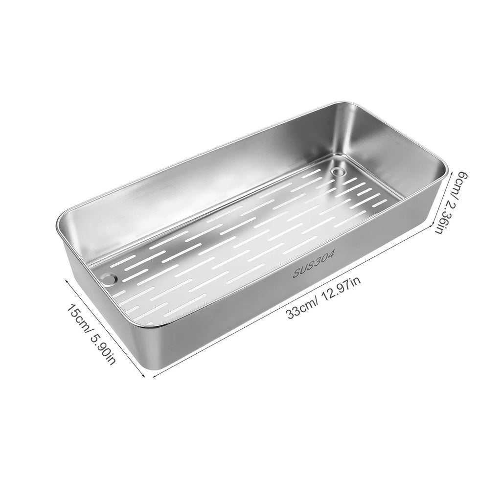 Stainless Steel Chopsticks Basket 2 Pack SUS 304 With Lid Ventilated Design New