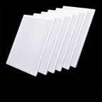 50 Pack 35PT Top Loader Card Holders – Clear Rigid Baseball and Trading Card Protectors