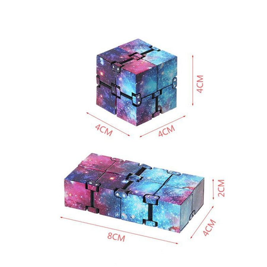Infinity Cube Fidget Toy – Stress Relief Sensory Puzzle for ADHD & Anxiety