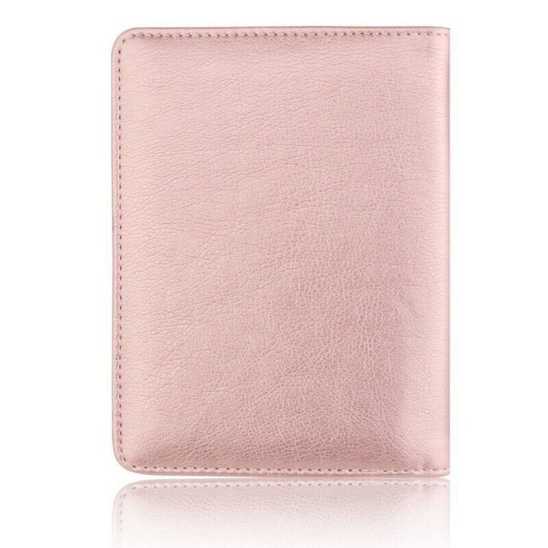 Slim RFID Blocking Passport Holder Wallet – Travel ID Card Organizer (AU Design)