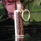 Waterproof Fire Starter Flint Match Keychain – Metal Survival Lighter for Camping