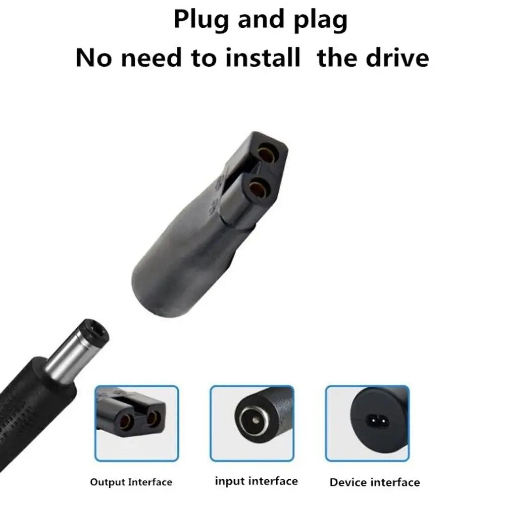 Universal Hair Clipper Charger Cable – Razor Power Cord with 6 Charging Heads & 2 Adapters