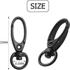 100PCS Gold Swivel Lobster Clasps – Metal Trigger Snap Hooks for Keychains, Bags and DIY Crafts