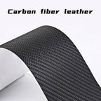 12PCS Carbon Fibre Style Car Door Sill Protector Stickers Scuff Plate Guard Kit