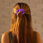 40PCS Metallic Glitter Scrunchies - Women’s Elastic Hair Ties Multicolour