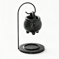 Ceramic Essential Cauldron Oil Burner with Stand Candle Aroma Diffuser Bedroom