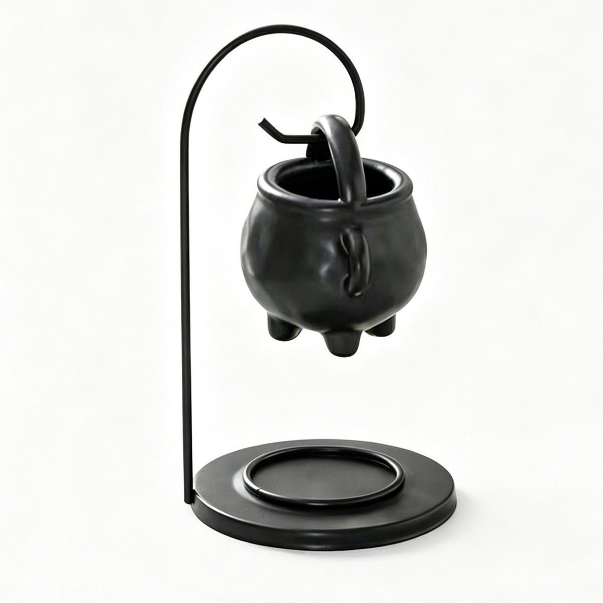 Ceramic Essential Cauldron Oil Burner with Stand Candle Aroma Diffuser Bedroom