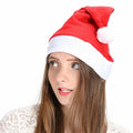 Christmas party hats 14 pack in red and white
