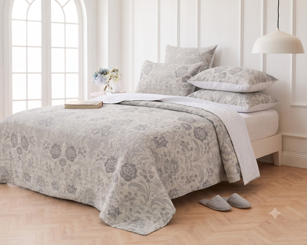 Quilt Cover Set | Jacquard Duvet Cover | All-Season Bedding | AU Standard Sizes