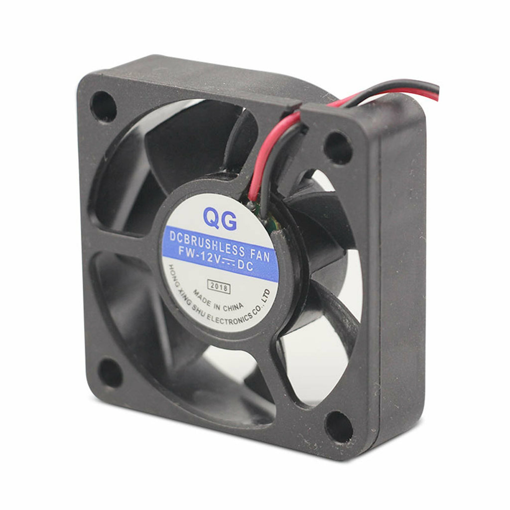 10 Pack 50mm 12V Brushless Cooling Fan – 2 Pin CPU Laptop and Computer Cooler Fan 50x10mm