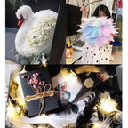 200pcs Natural Goose Feathers 6-12cm – Craft, Millinery, Wedding & DIY Decoration (11 Colours)