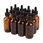 30ml Amber Glass Dropper Bottles | Essential Oil Pipette Reagent Eye Drop Bottle