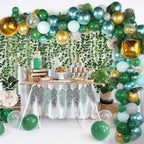 12PCS 2M Artificial Ivy Vine Garland - Fake Hanging Green Leaf Plant for Party Home Decor